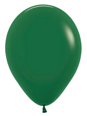 11" Sempertex Fashion Forest Green Latex Balloons | 100 Count