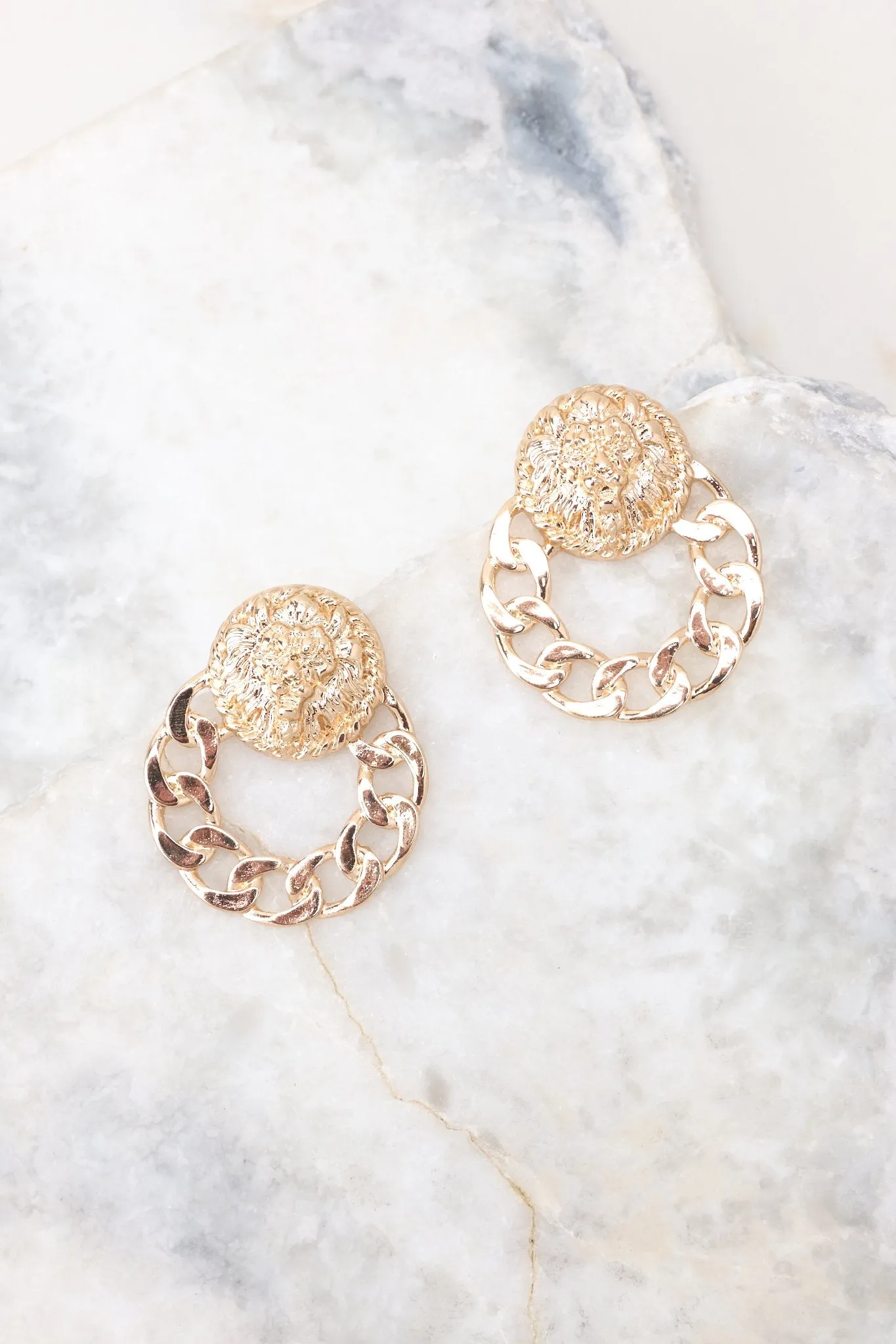 A Little Reckless Gold Earrings