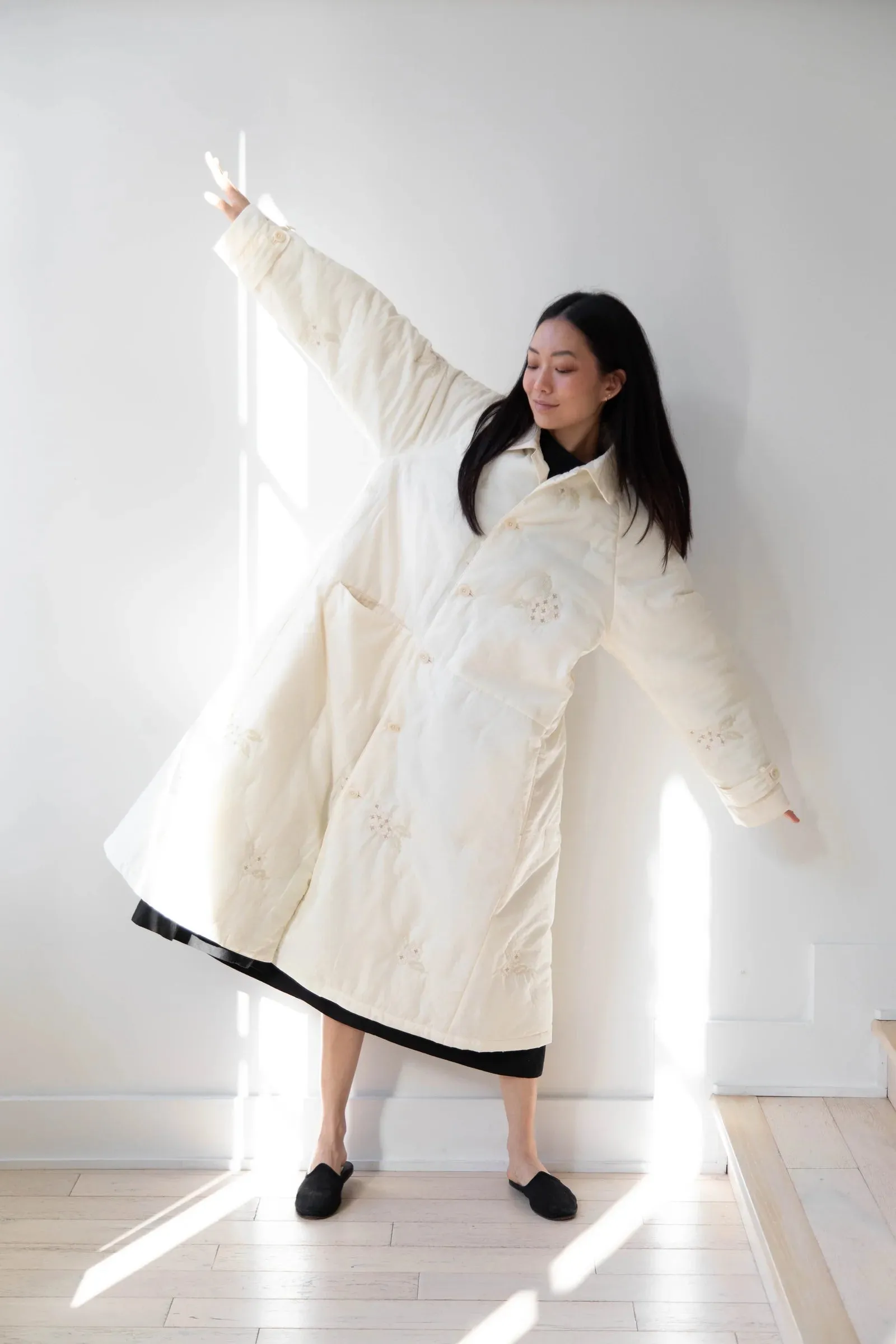 Aseedoncloud - Laboratory Coat: Ivory