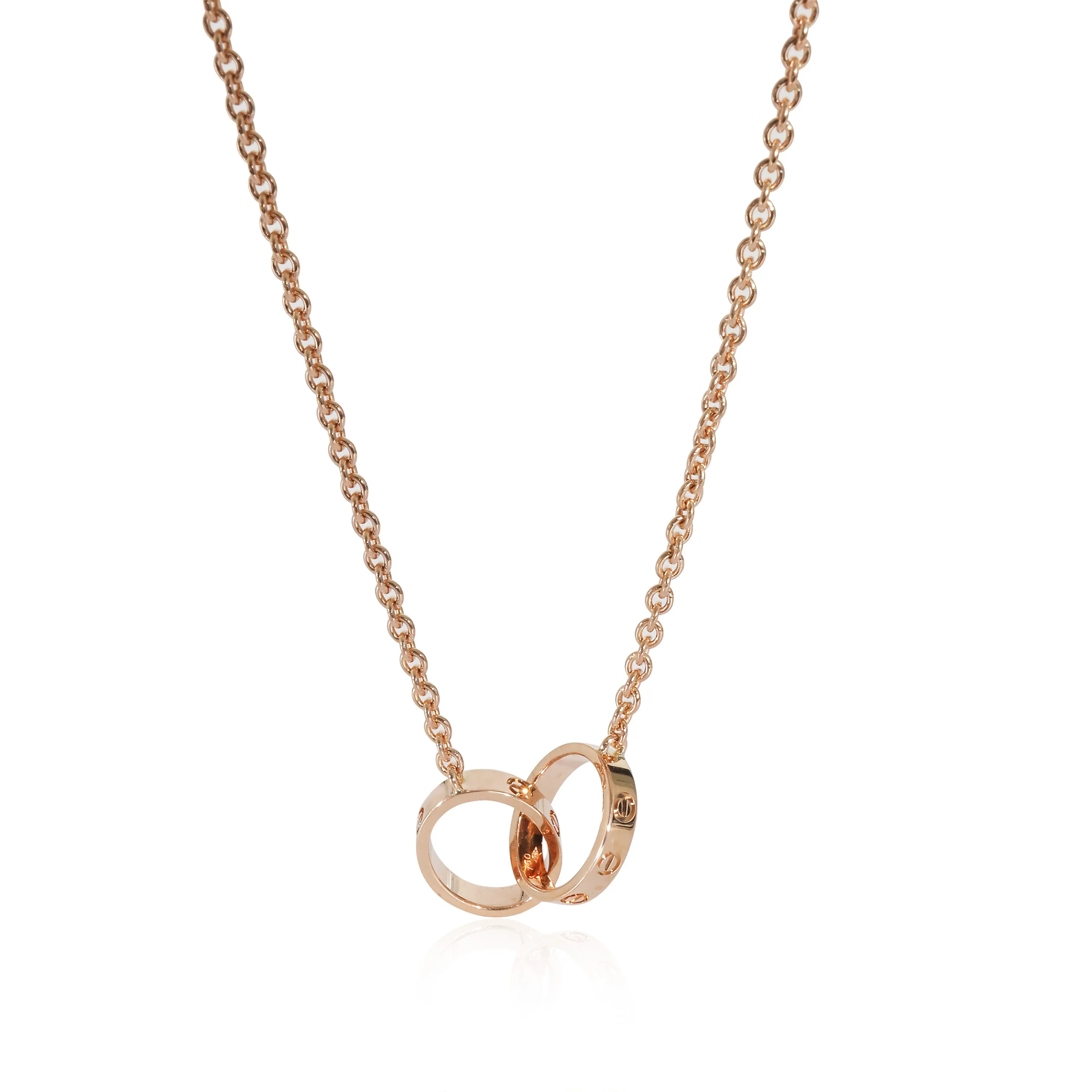 Cartier Love Fashion Necklace in 18k Rose Gold