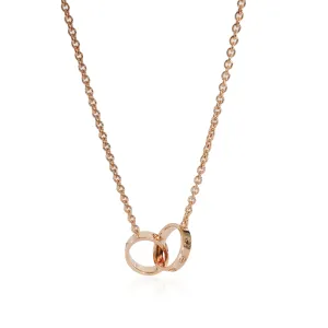 Cartier Love Fashion Necklace in 18k Rose Gold