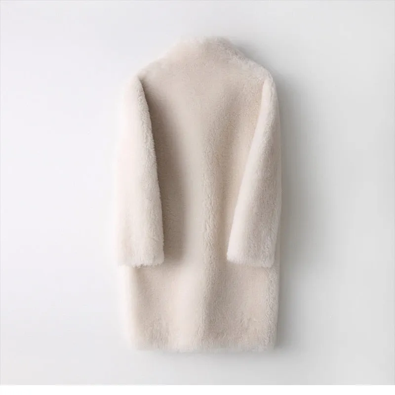 Chunky Women's Faux Shearling Jacket