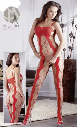 Coarse Net Catsuit