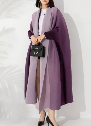 Designer Truly Pleated Oversized Trench Coat