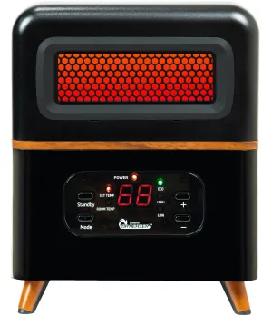 Dr Infrared Heater DR-978 Dual Heating Hybrid  Space Heater, 1500W with remote , more Heat