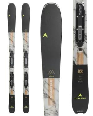 Dynastar All Mountain M Cross 82 Snow Skis w/NX12 Konect - 2025