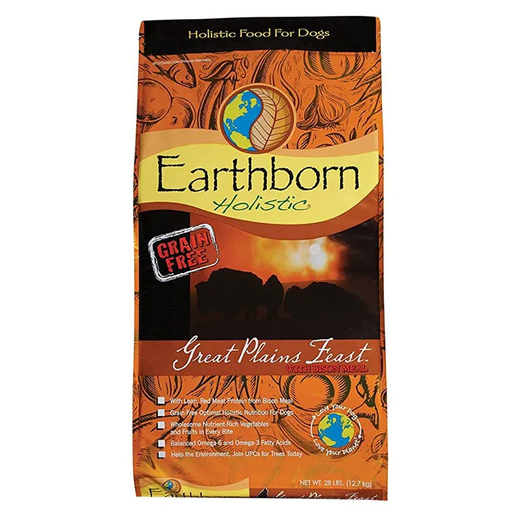 Earthborn Holistic Great Plains Feast Grain Free Natural Dry Dog Food