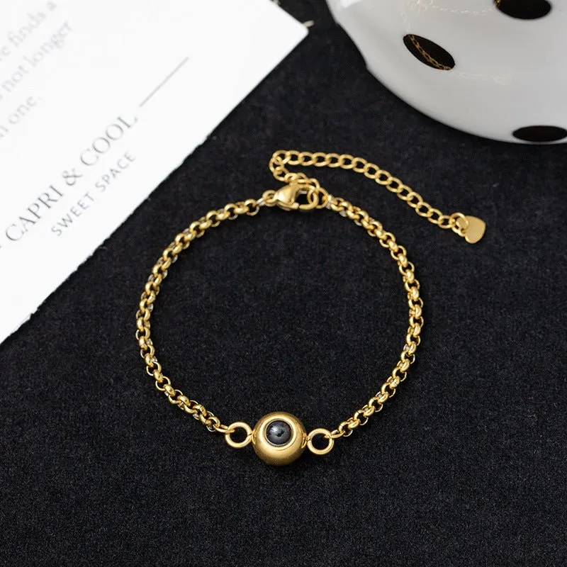 EleganceGlow Projection Bracelet