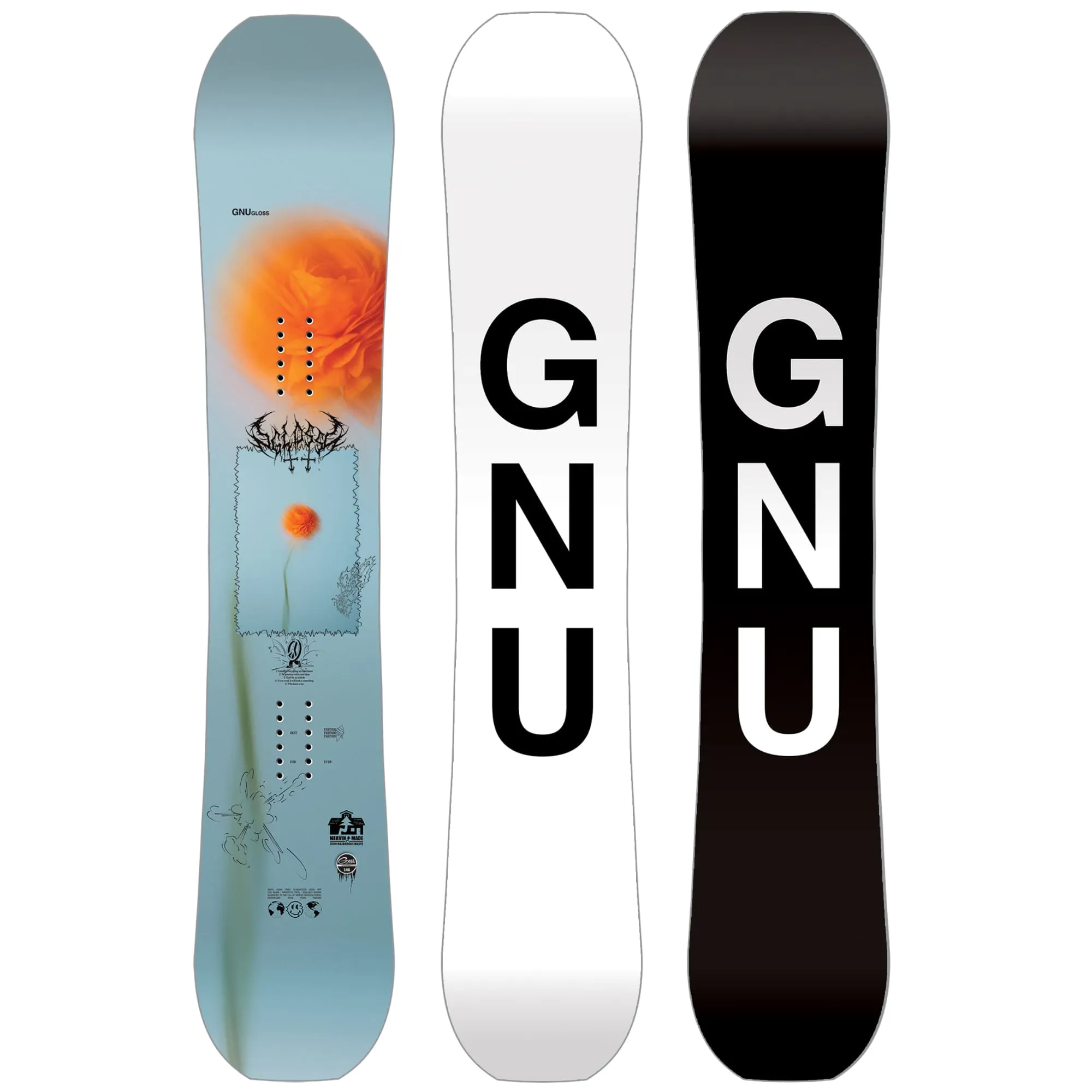 GNU Gloss Womens Snowboard