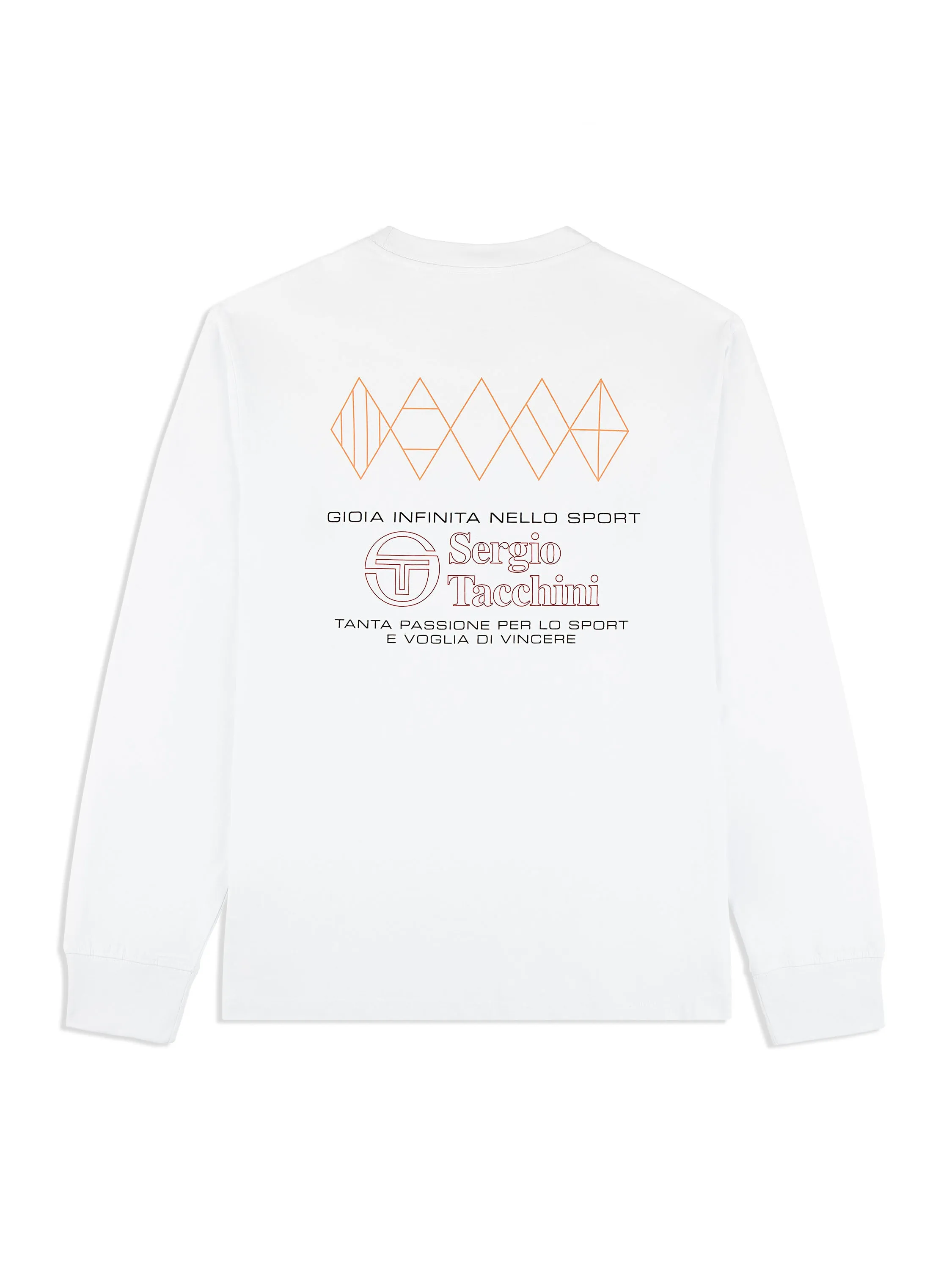 Inverno Long Sleeve T-Shirt- Brilliant White