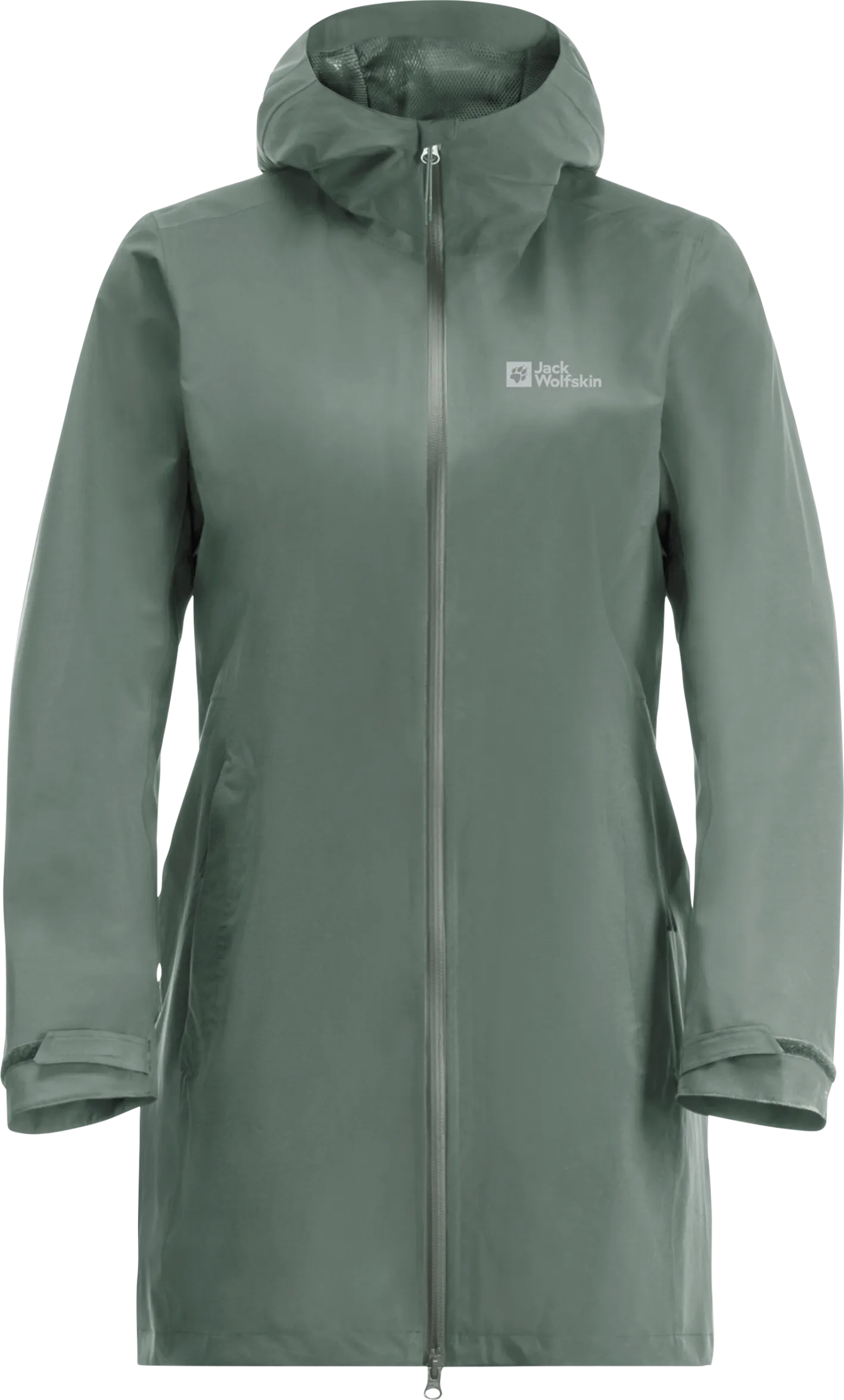 Jack Wolfskin Women&#x27;s Pack &amp; Go 2-Layer Coat Hedge Green | Buy Jack Wolfskin Women&#x27;s Pack &amp; Go 2-Layer Coat Hedge Green here | Outnorth