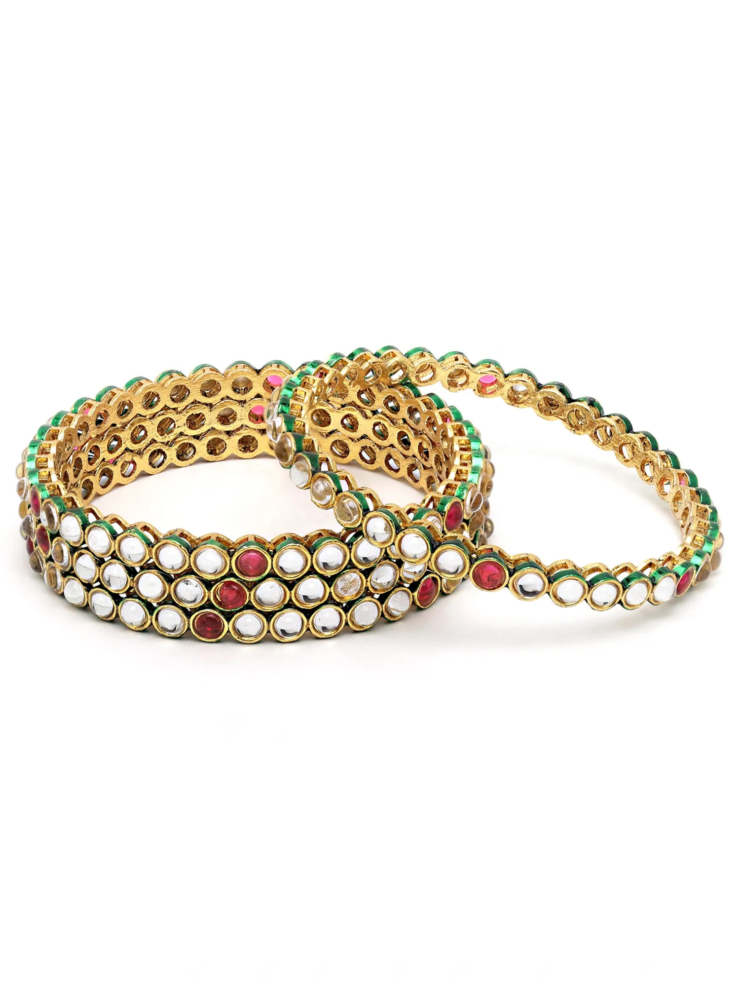 Karatcart Alloy Gold-plated Bangle