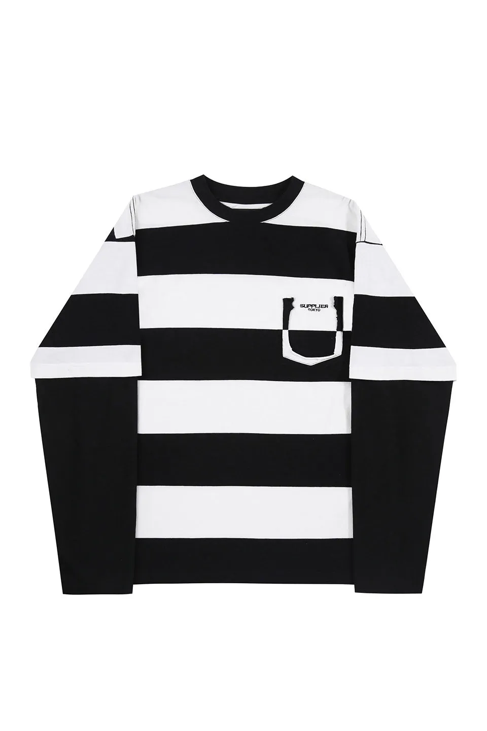 Layered Border Long Sleeve