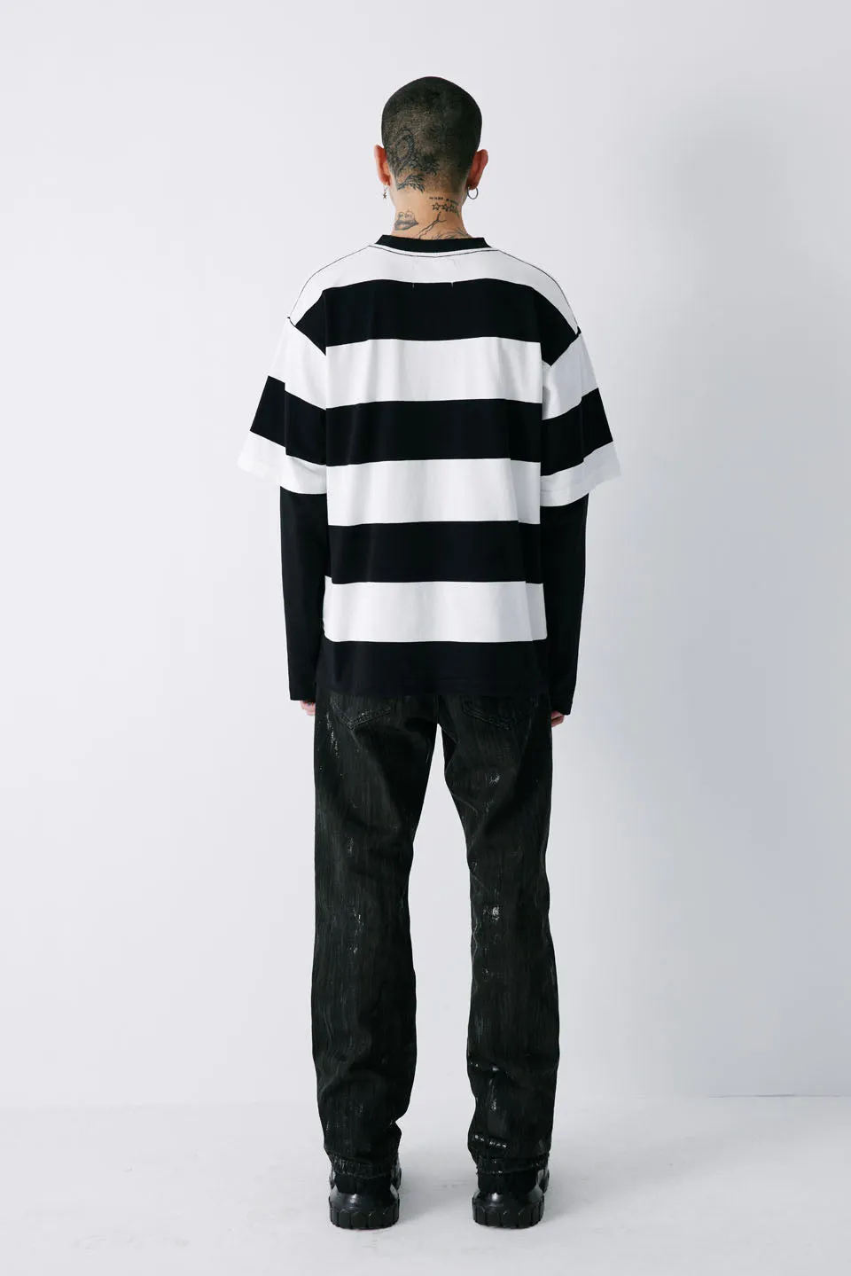 Layered Border Long Sleeve