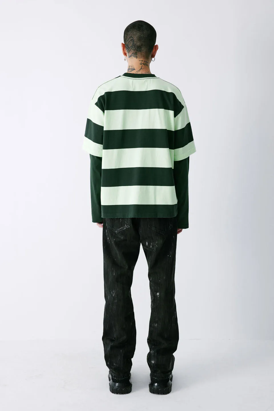 Layered Border Long Sleeve