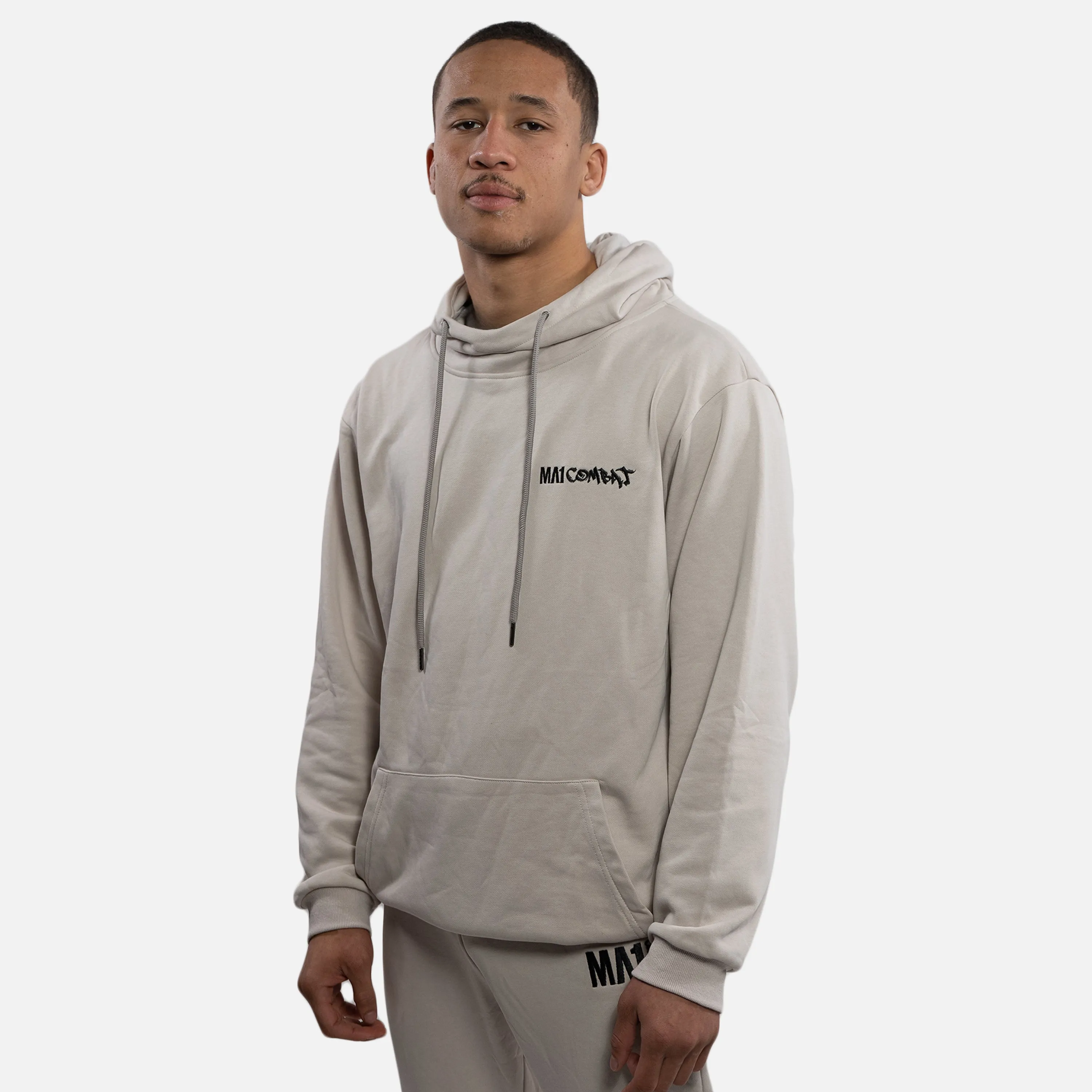 MA1 Combat Tan High Neck Hoodie