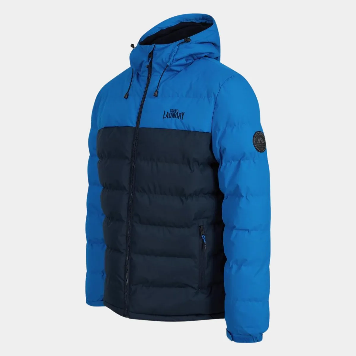 Mens Tokyo Laundry Colour Block Puffa