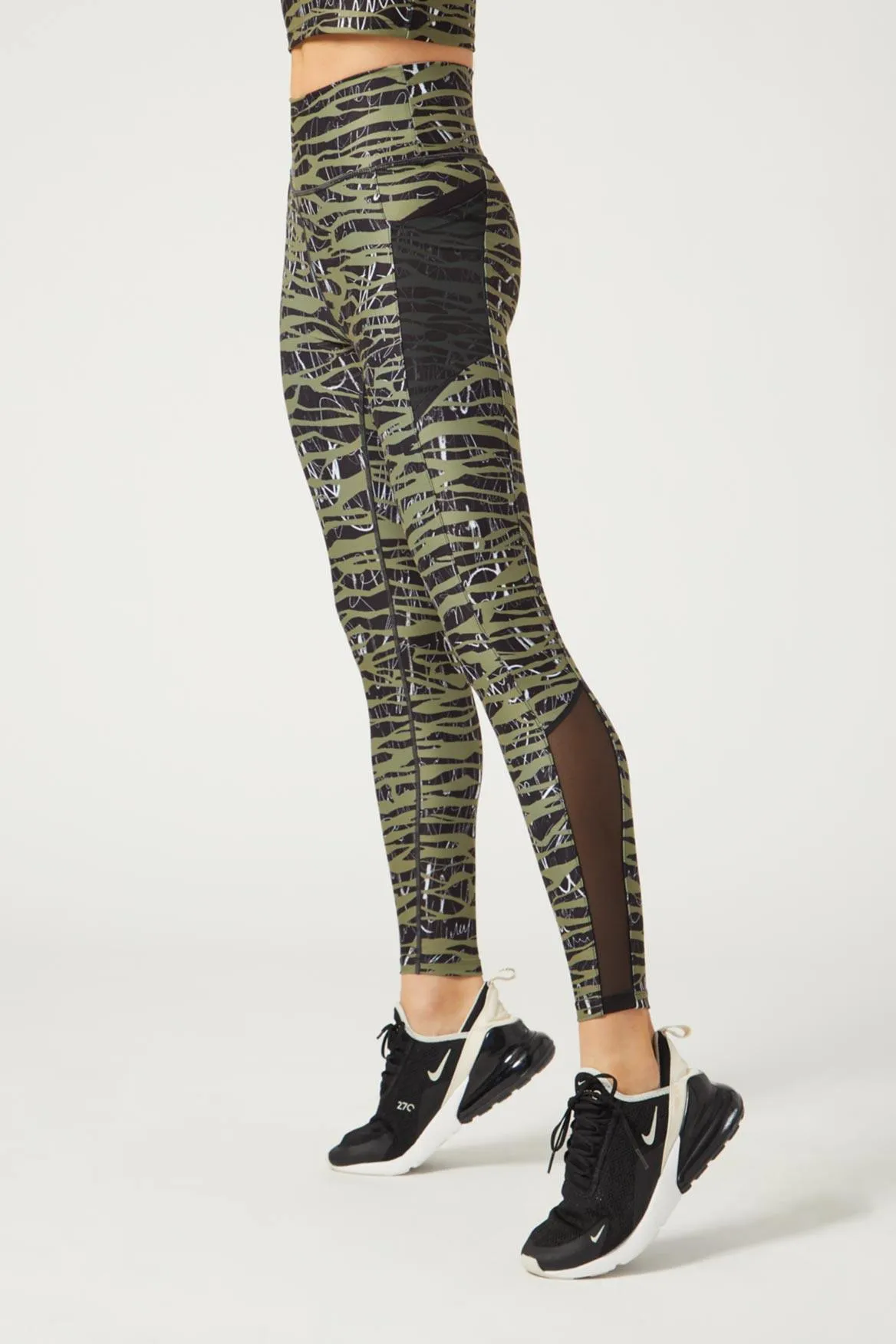 Nala Legging Downtown Zebra Olive