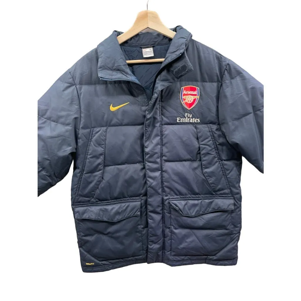 Nike Arsenal Men's Fit Storm 550 Down Filled Puffer Jacket Coat