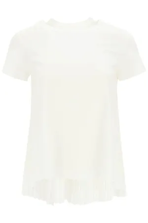 Sacai hybrid t-shirt